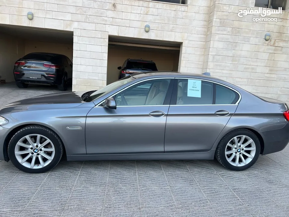 بي ام 520i 2014 جولد