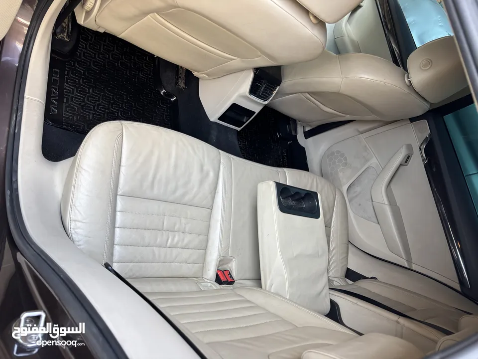 سكودا اوكتافيا 2015 دهان شركة بالكامل