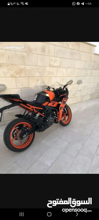 KTM RC 200 موديل 2022