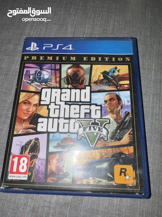 لعبة GTA V بحالة الوكالة للبيع