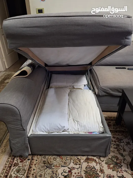 كنبة سرير من أيكيا sofa bed - السعر قابل للتفاوض