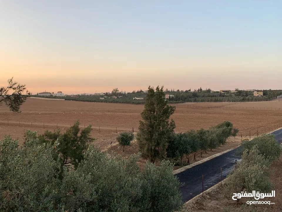 للبيع قطع ارضي مميزة بمساحات زراعية 3437م/3537م ملاصقة لمنجا تلعة النوران