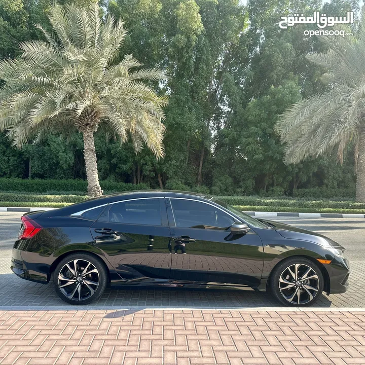 Very good condition Honda Civic Sport 2021 Black 2.0L