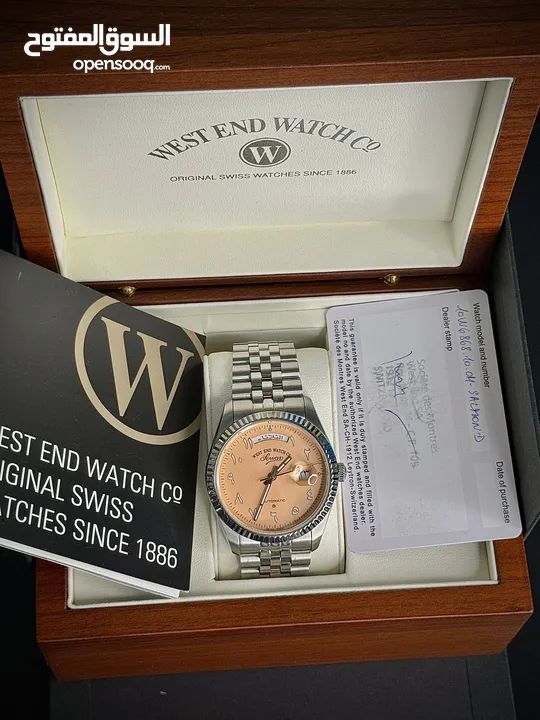 ساعة ويست اند West and watch limited edition