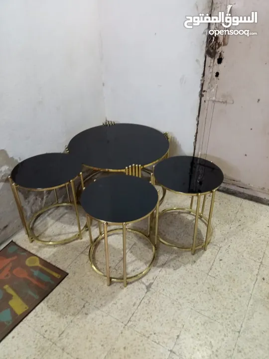 طقم طاولات جديد نضيف جدا