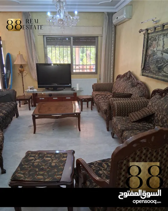شقة مفروشة للايجار الشهري (خلدا )