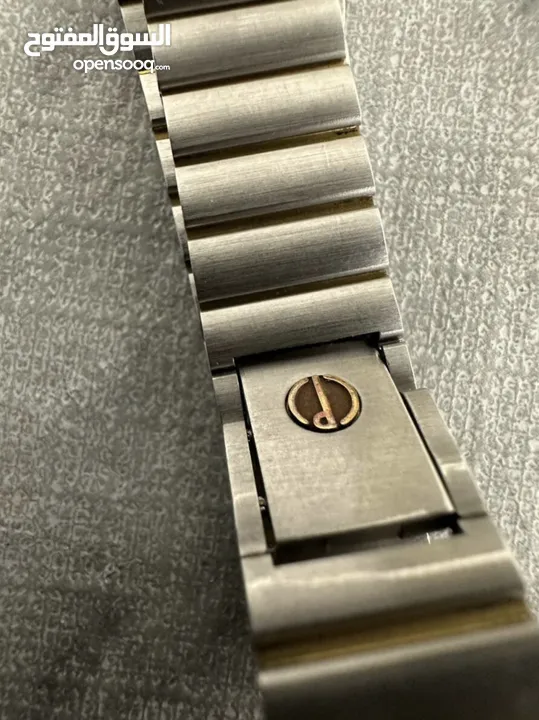 ساعة دينهيل بمينا أسود ومؤشر ألماس  Dunhill Watch Millennium Black Dial Diamond Index Quartz Used