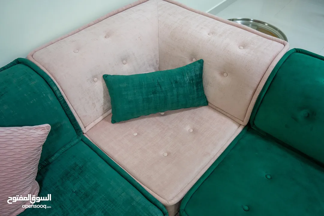 Mah Jong style Majlis Sofa