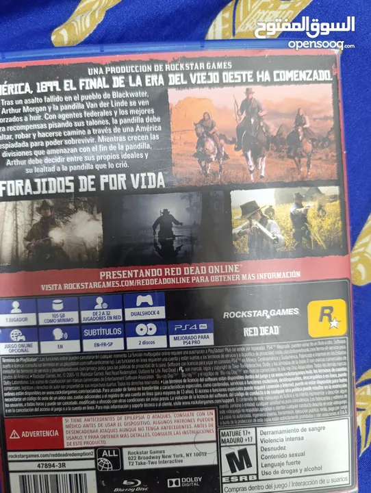 CD RED DEAD REDEMPTION 2 To ex (للتبديل)Change