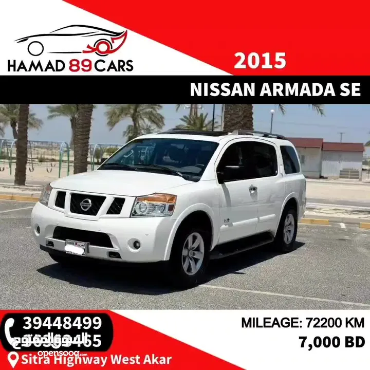 Nissan Armada SE 2015 (White)