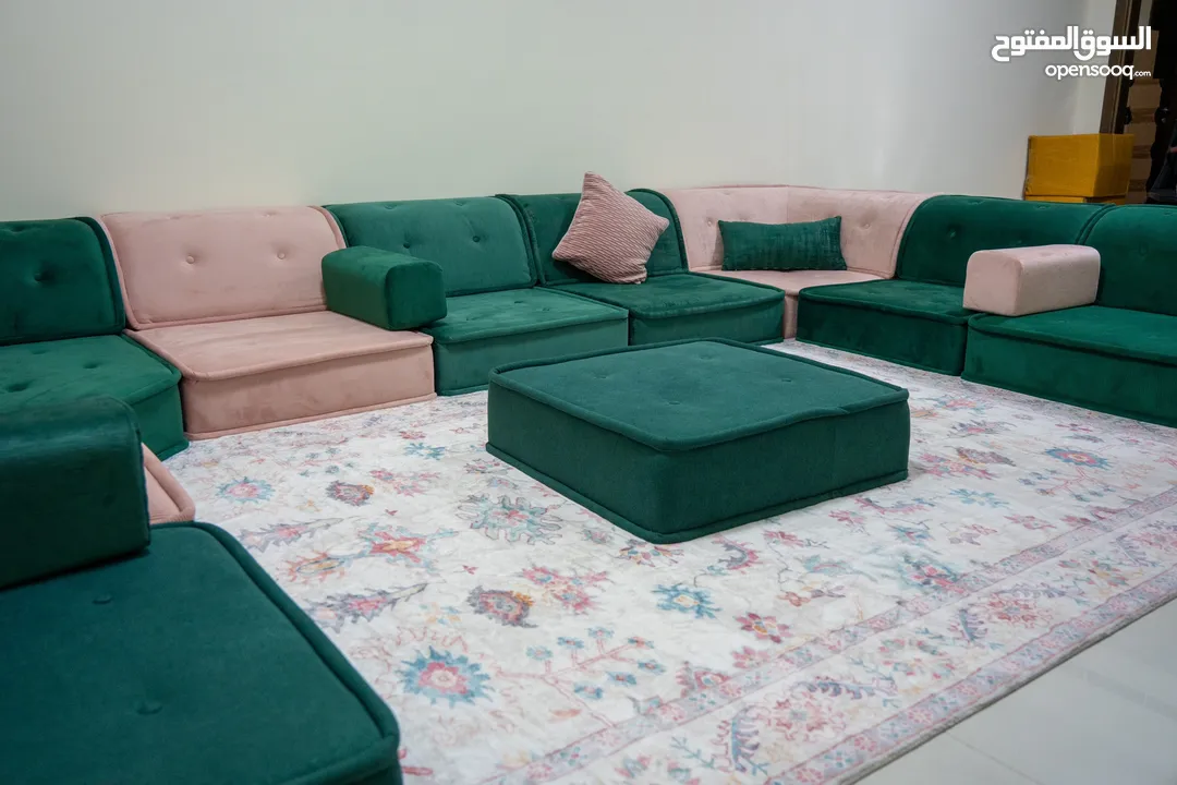 Mah Jong style Majlis Sofa