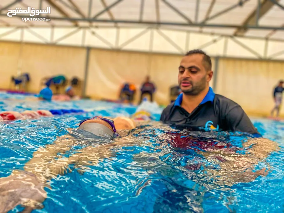 استمتع بتعلم السباحة  التدريب الخاص                               Enjoy learning swimming