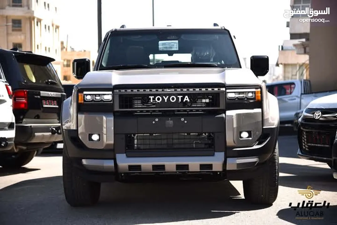 تويوتا برادو بالشكل الجديد 2025 بلون شمبين مميز وارد الشركة المركزية