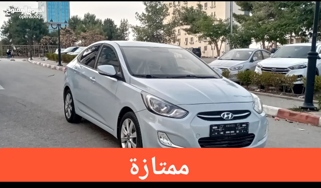 هيونداي اكسنت (((1.6))).              اوتوماتيك