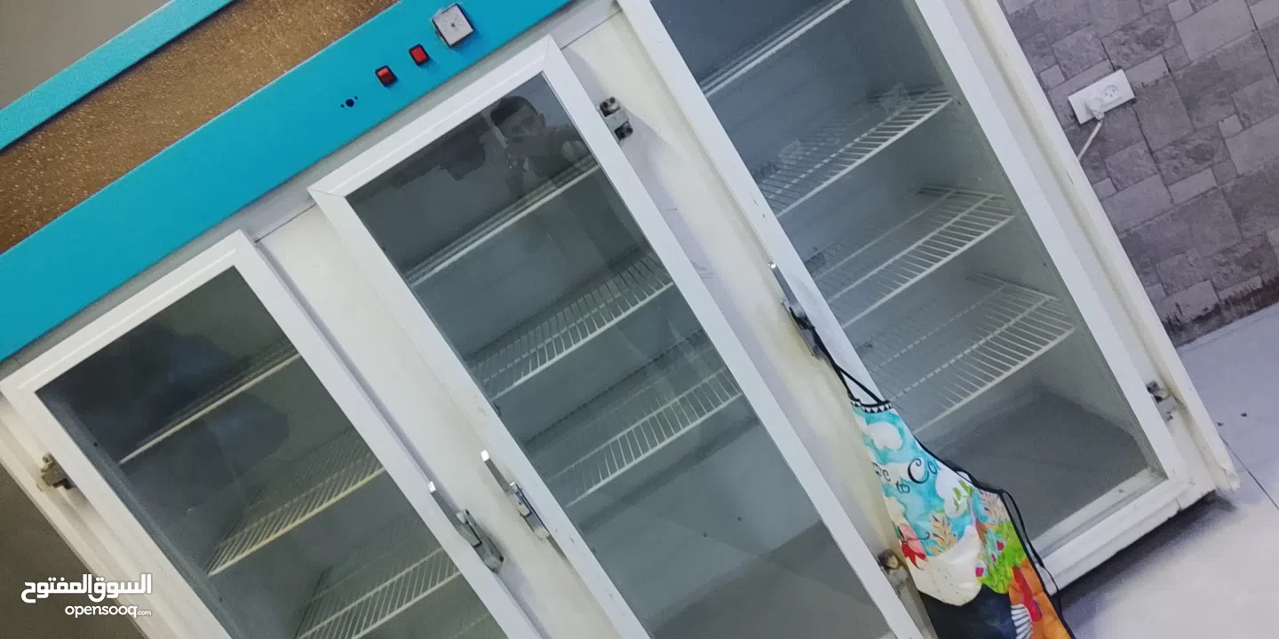 ثلاجة تبريد ثلاث دفات