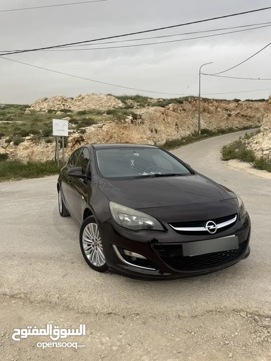 Opel astra j اوبل استرا ج 2013 للبيع على كاش فقط سياره فل فل