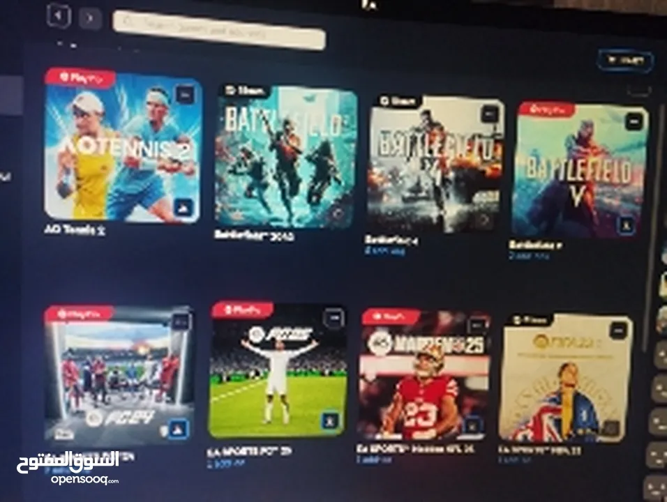 حساب Ea play pro مع فيفا 25 و تشكيلة جيدة