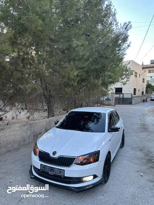 للبيع او البدل بالسعر الطبيعي سكودا فابيا جديده بالصلاة على النبي.