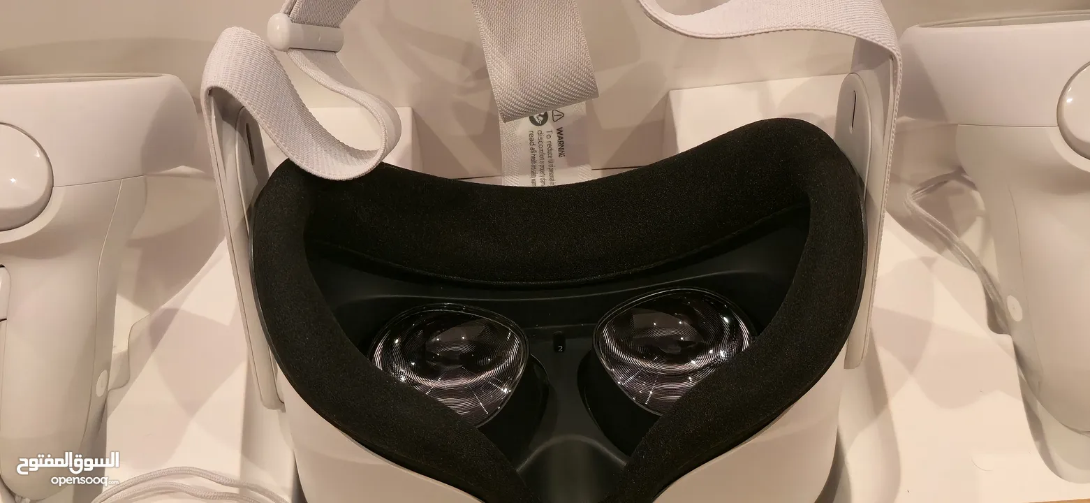استخدام مرة واحدة مع كفالة اكسايت الغانم VR Meta quest 2 256GB