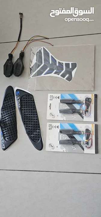 Gsxs motorcycle turn signal and accessories