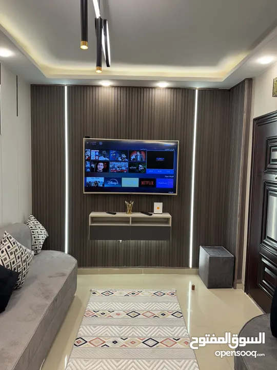 ((( مسايا )) شقة مفروشة فندقية فاخرة LUXURY لأصحاب الذوق الرفيع من ارقى الشقق في مدينة اربد للعائلات