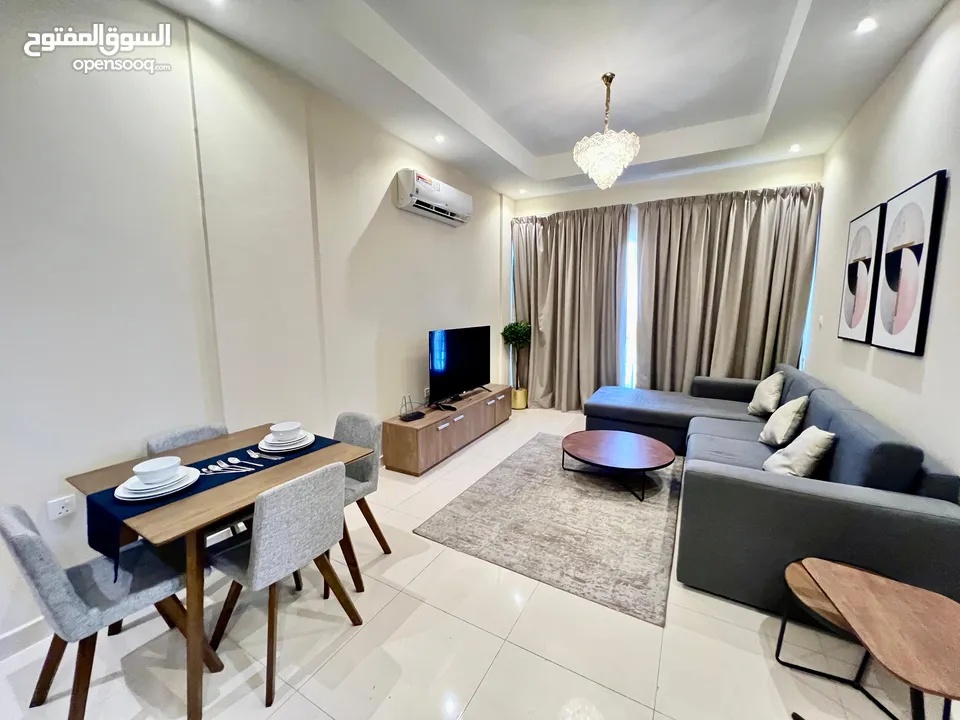 Fully furnished 2 BHK apartment for rent in New Hidd. Lease & get 30% cash back on 1st month's rent!