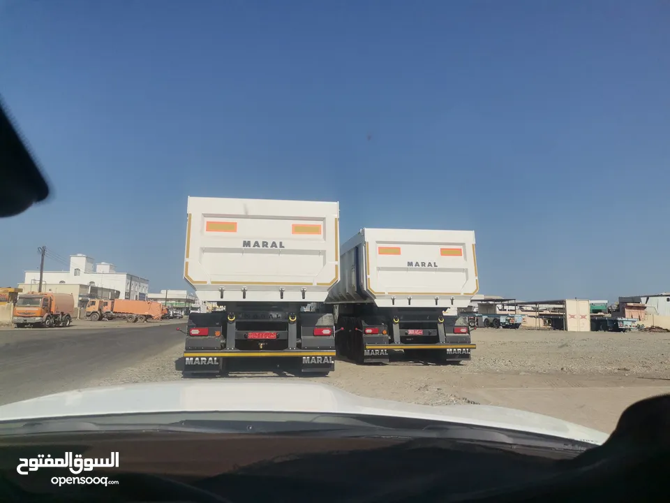 شاحنات 3XL للايجار فقط بعقد... 3XL 48m tipper trucks available ready to operate