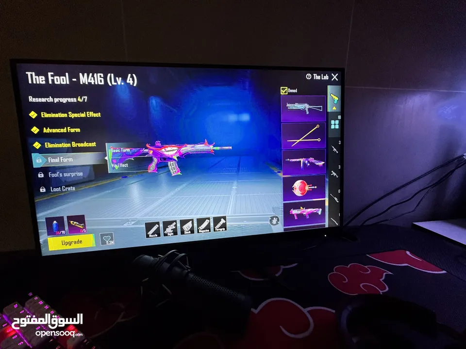 حساب ببجي لفل 60 رايق فيه 20  مثك للبيع او للبدل