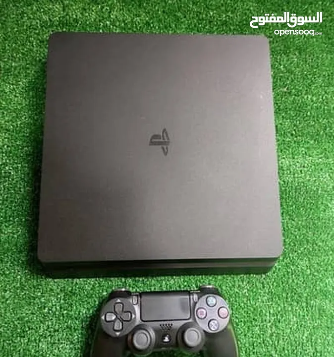 بلايستيشن 4 سليم 500 GB الجهاز بحالة الوكالة عليه ختم الشركة مانفتح لاي صيانة