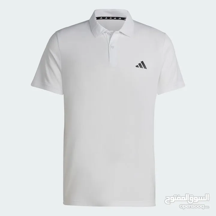 White T-shirt Adidas (polo) تيشيرت أبيض أديداس أصلي