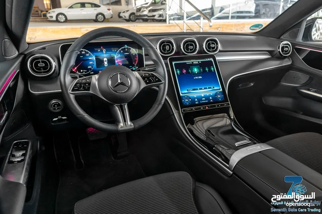 Mercedes C200 2023 ( عداد 5 الاف كم )