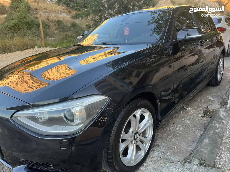 سيارة بي ام دبليو المانية من طراز BMW116i موديل 2016