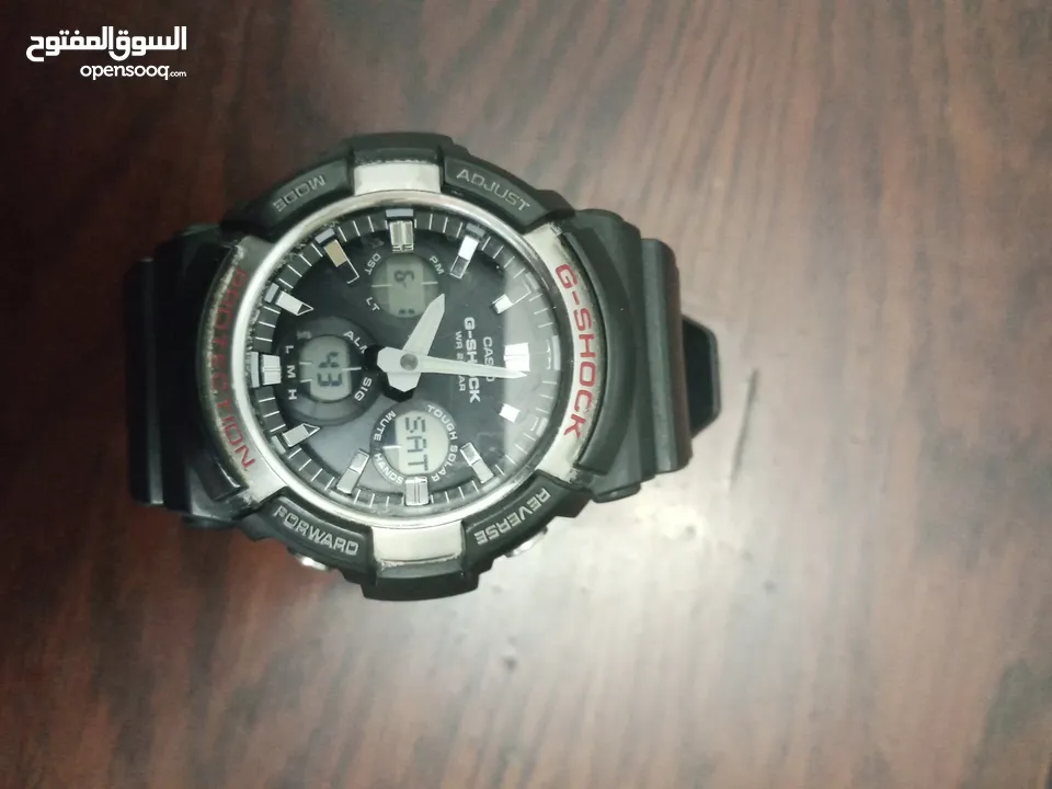 مجموعة ساعات كاسيو جي شوك اصلية بحالة ممتازة للبيع