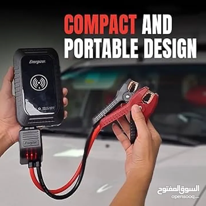 Energizer Portable Auto Battery Charger Jump Starter