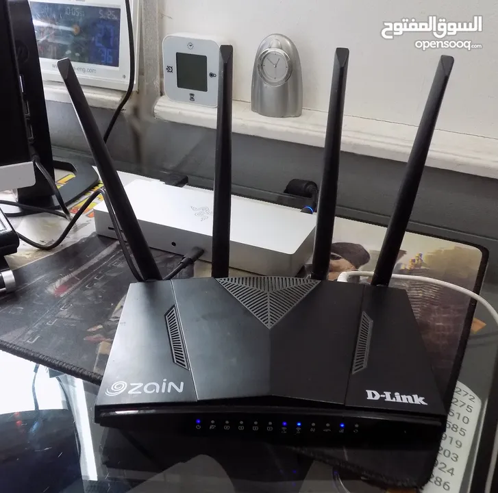 راوتر مفتوح لكل الشبكات 4G\4G+ لخطوط زين و أورنج و منية CAT6