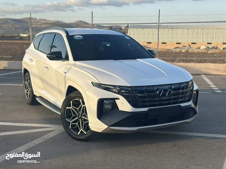 هونداي توسان N-Line    2023/ فل الفل بدون فتحة سقف بانوراما  فل مسكر