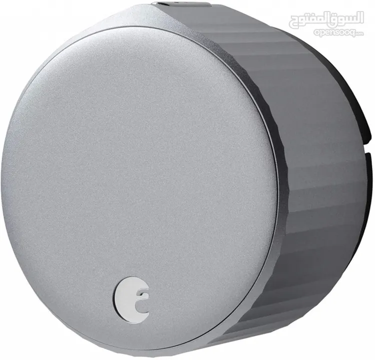 August Home Wi-Fi, (4th Generation) Smart Lock, Silver