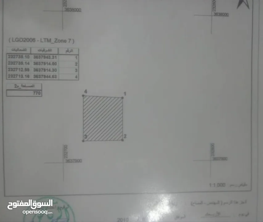 أرض للبيع في منطقة تاجوراء شارع المرور