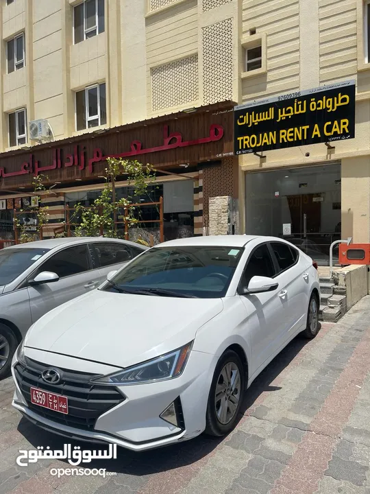 هيونداي النترا 2021 للايجار - Rent a Car