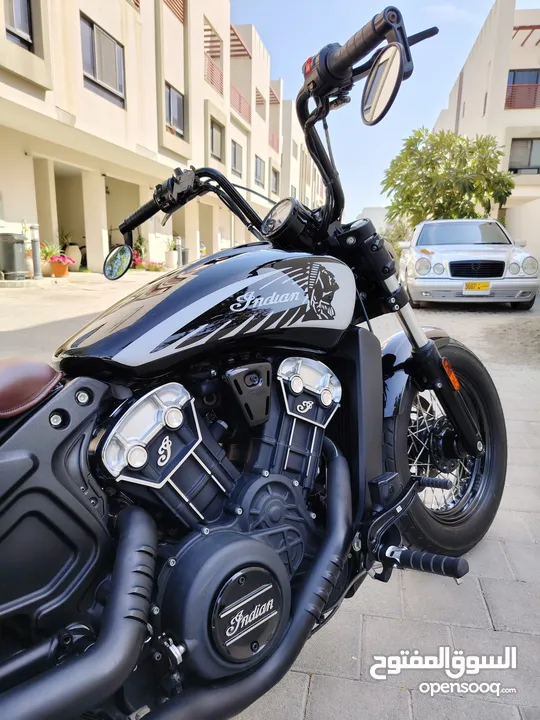 INDIAN MOTORCYCLE SCOUT BOBBER TWENTY BLACK 2022