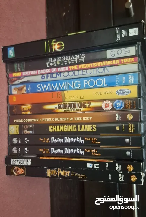 19 Original DvDs for COLLECTORS   (اوروبي/امريكي) اغلبهم جديد اصلي افلام