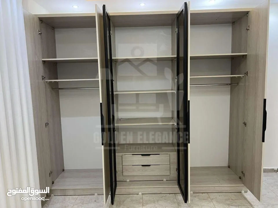 احجز غرفة نومك على خشب لاتيه 18 خصم + توصيل مجاني + هدية مفاجأة بسعر 675 دينار