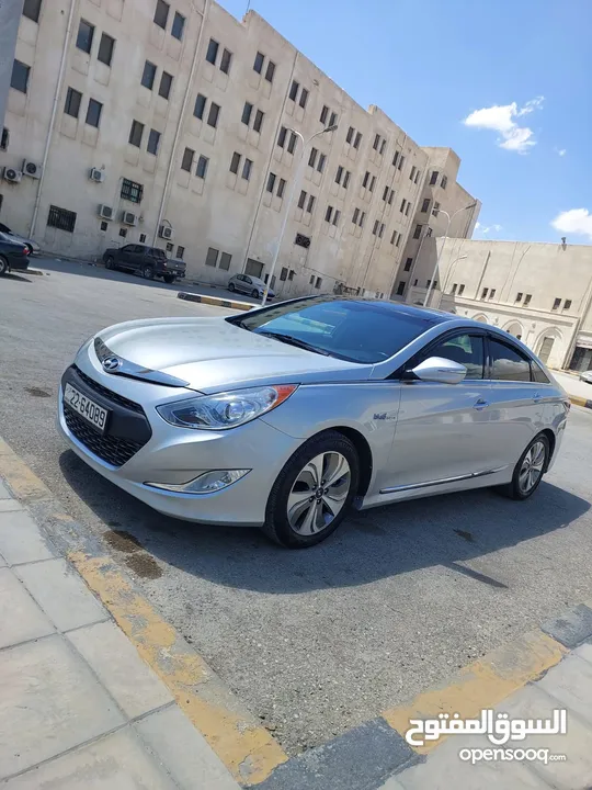 هيونداي سوناتا وارد الشركة الاردنية 2015 فحص كامل ممشى 83 الف كيلو