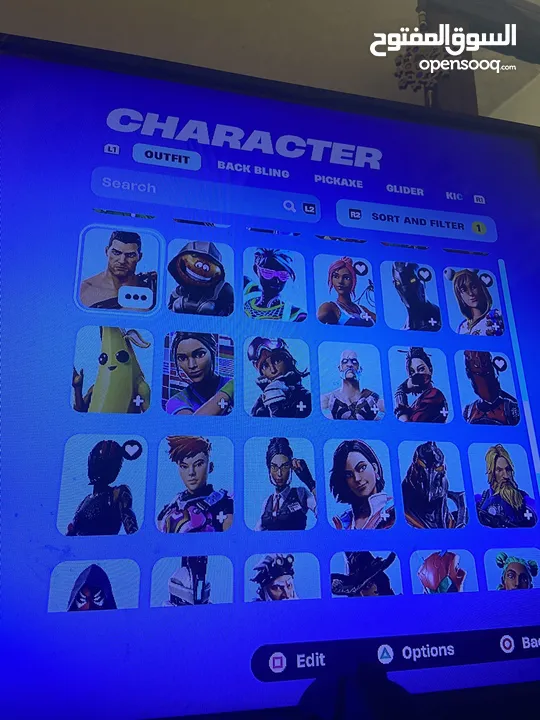 بيع حساب فورت نايت ب 170
