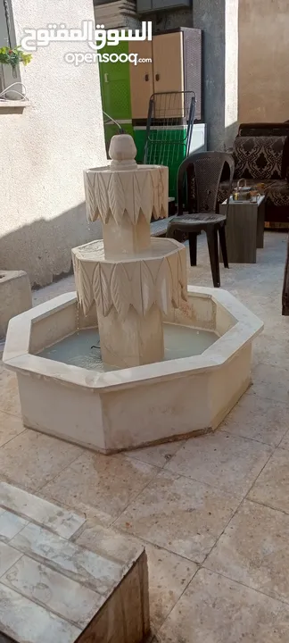 نوافير وشلالات وبابكيو احواض زريعه جميع انواع الحجر البناء والديكورات عروض دائما ان شاءالله