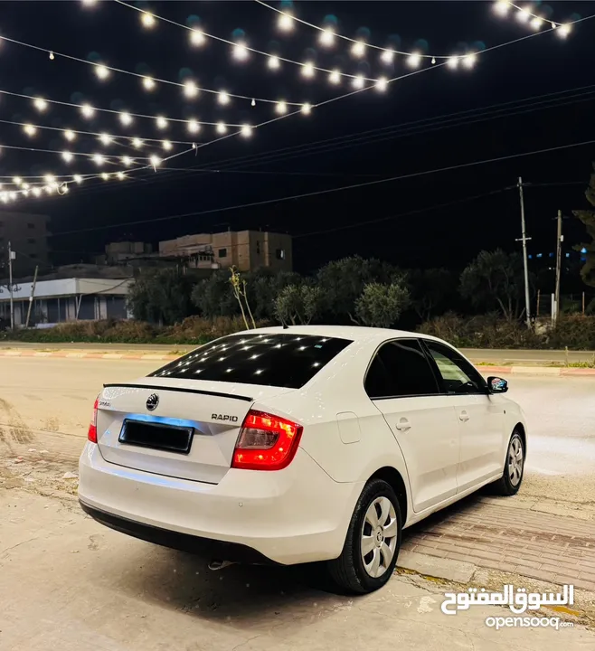 رابيد 2015 ديزل 1.6 جير عادي اصل برايفت سعر ممتاز و سيارة ممتازة