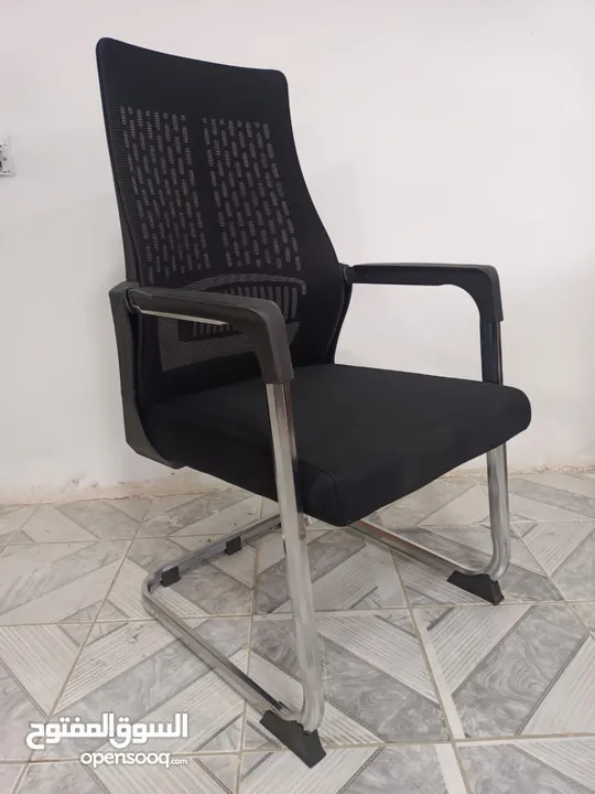 كراسي انتظار/كراسي محاضرات /كراسي ضيف كراسي عيادات جلد شبك مريحة وبمواصفات طبية wanting chair ergono