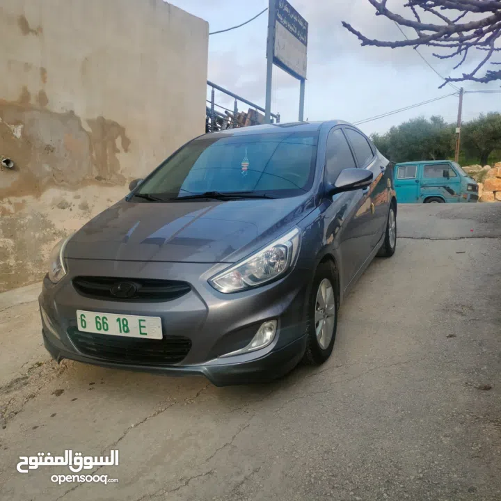 اكسنت 2016 بالرخصه فل الفل بدون فتحه فقط  دهان شركه فحص نخب