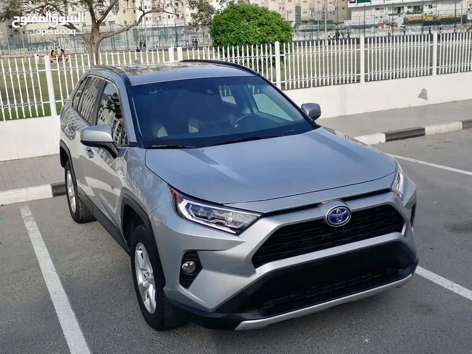 Toyota Rav4 Hybrid 2021 XLE 4X4 تويوتا رافور هايبرد دفع رباعي فل مواضفات