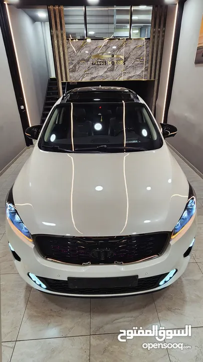 الحبه الوحيده بالبلاد سورينتو فل بانوراما 4x4بلاك اديشين2020